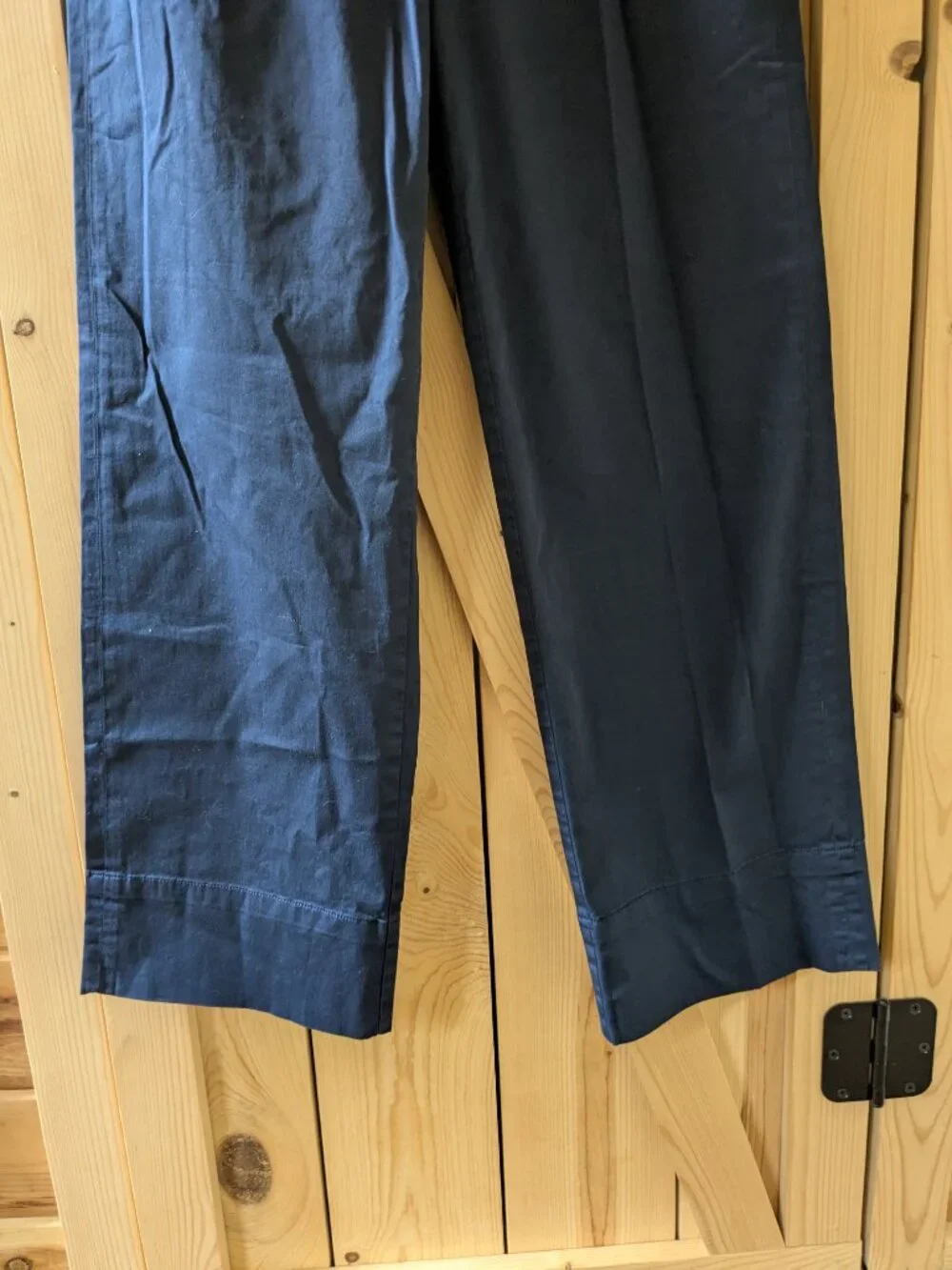 Everlane Easy Pant Size XS Dark Navy Blue High Rise Straight Leg Trousers NWT